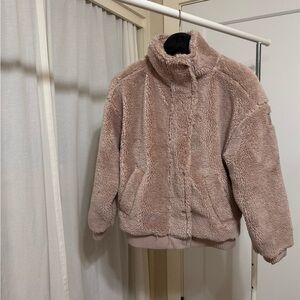 ALO Yoga Varsity Jacket PINK 🤍🩷 XS Small